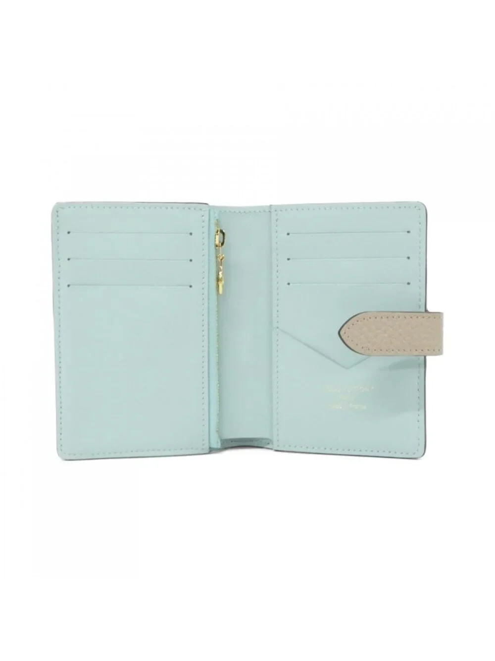 Louis Vuitton Taurillon LV Vertical Wallet Compact